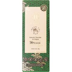 Barra De Chocolate Con 56% De Cacao 80G