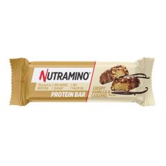 Barrita Proteica Crujiente Sabor Caramelo Y Vainilla