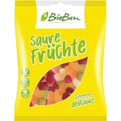 Gomas Ácidas Orgánicas Con Sabor A Fruta