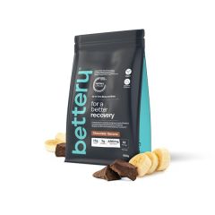 Polvo De Proteína De Chocolate Y Plátano Preparado