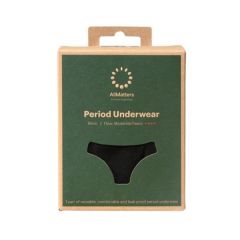 Calzoncillos Menstruales-Negro-Talla Xs 32-34