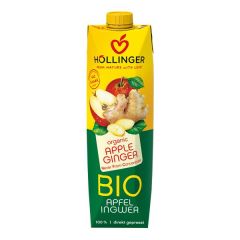 Zumo Hollinger Bio 1L Manzana Jengibre