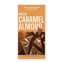 Chocolate Blanco Bio Con Almendras Y Sal Sg 60G