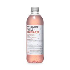 Bebida Hydrate, Con Vitaminas, Sabor A Ruibarbo Y Fresa