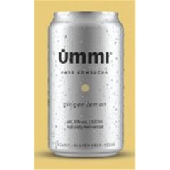 Ummi Kombucha Ecológica De Jengibre Y Limón